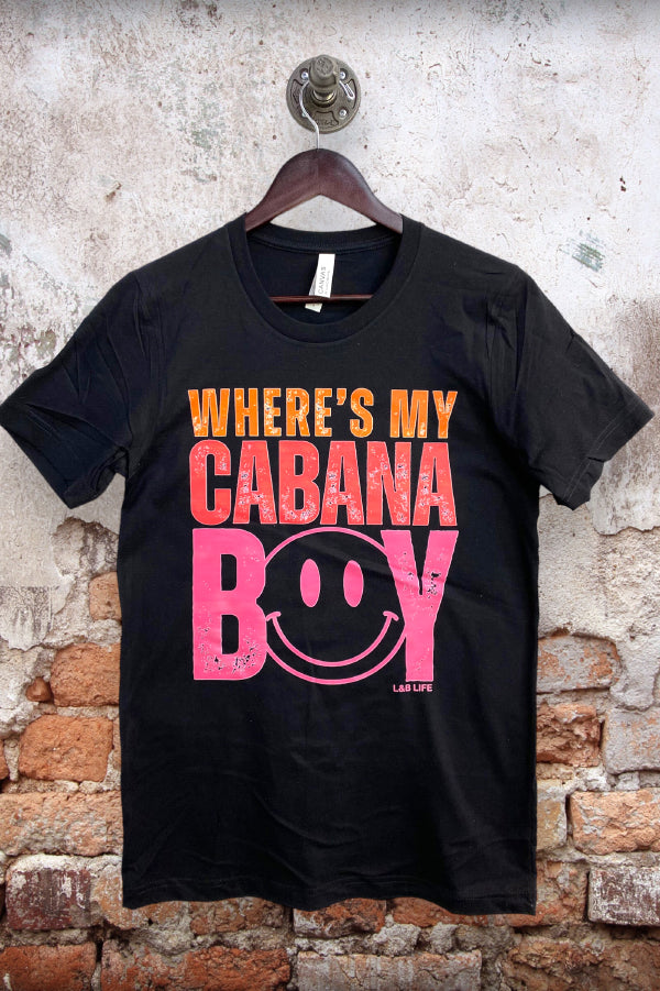 BC DTF WHERE IS MY CABANA BOY - BLACK