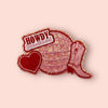 HOWDY SWEETHEART HAT PATCH