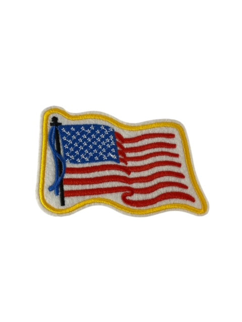 AMERICAN FLAG HAT PATCH
