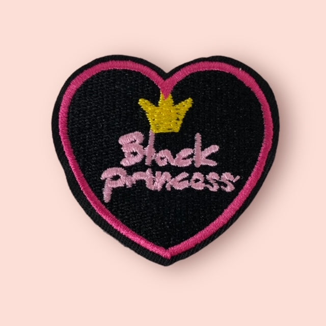 BLACK PRINCESS HAT PATCH