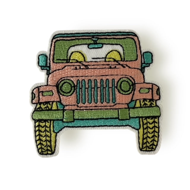 PINK JEEP HAT PATCH PRE-ORDER