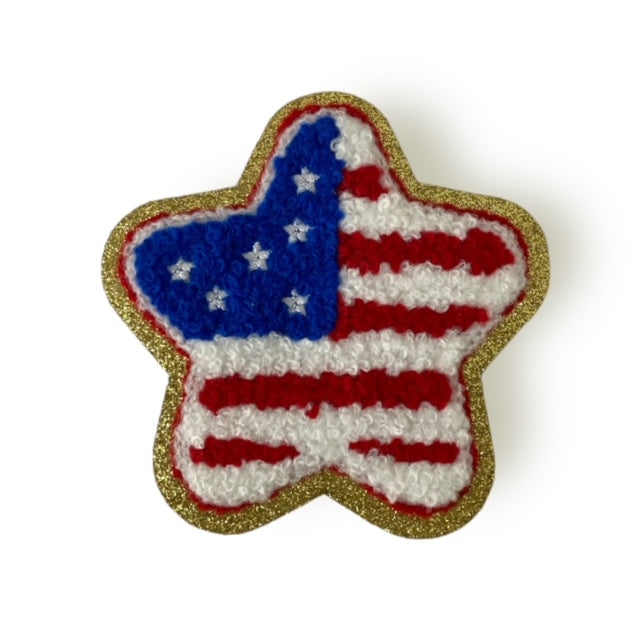 AMERICAN STAR HAT PATCH