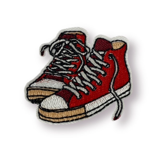 RED SHOES HAT PATCH