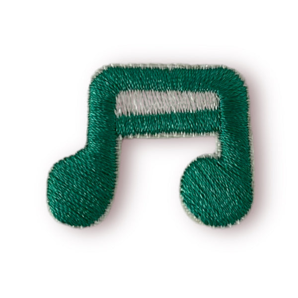 MUSIC NOTE HAT PATCH