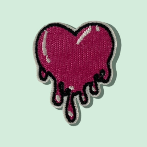 DRIPPING HEART HAT PATCH