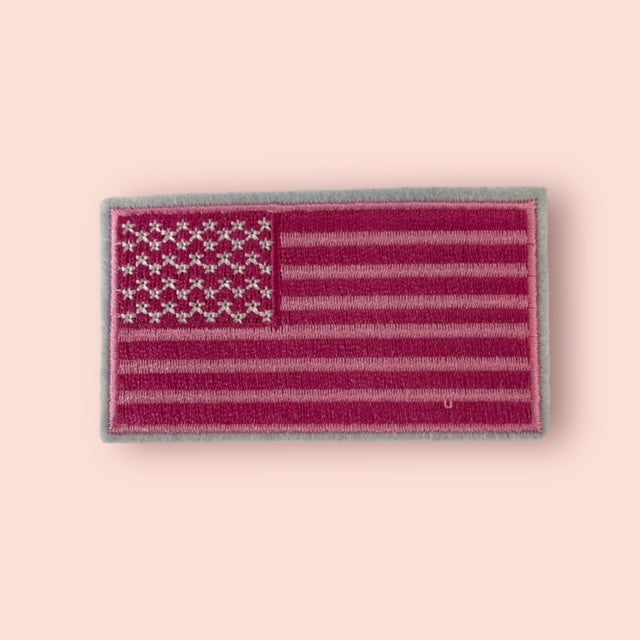 PINK AMERICA FLAG