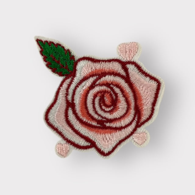 HEART ROSE HAT PATCH