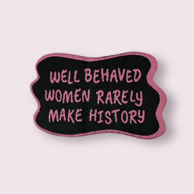 WELL BEHAVED HAT PATCH