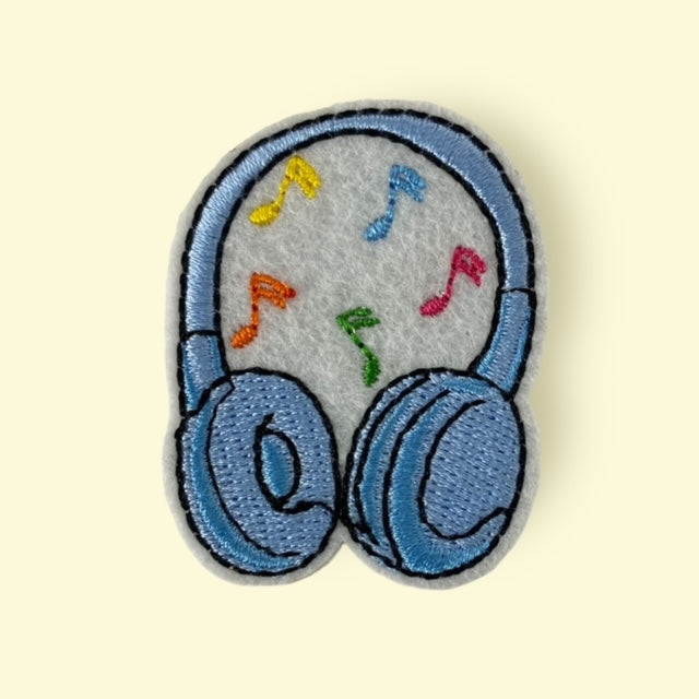 HEADPHONES HAT PATCH