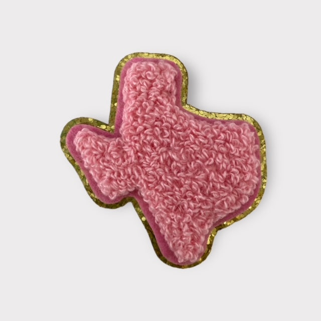 PINK TEXAS HAT PATCH