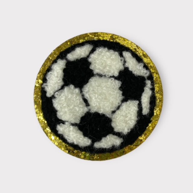 SOCCER BALL HAT PATCH
