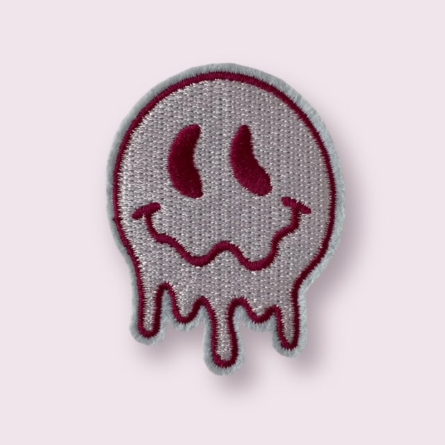 DRIPPY SMILEY HAT PATCH