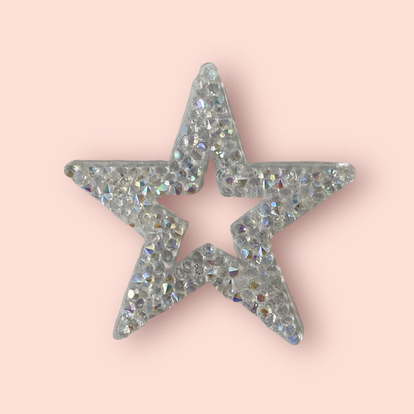 CLEAR STAR HAT PATCH