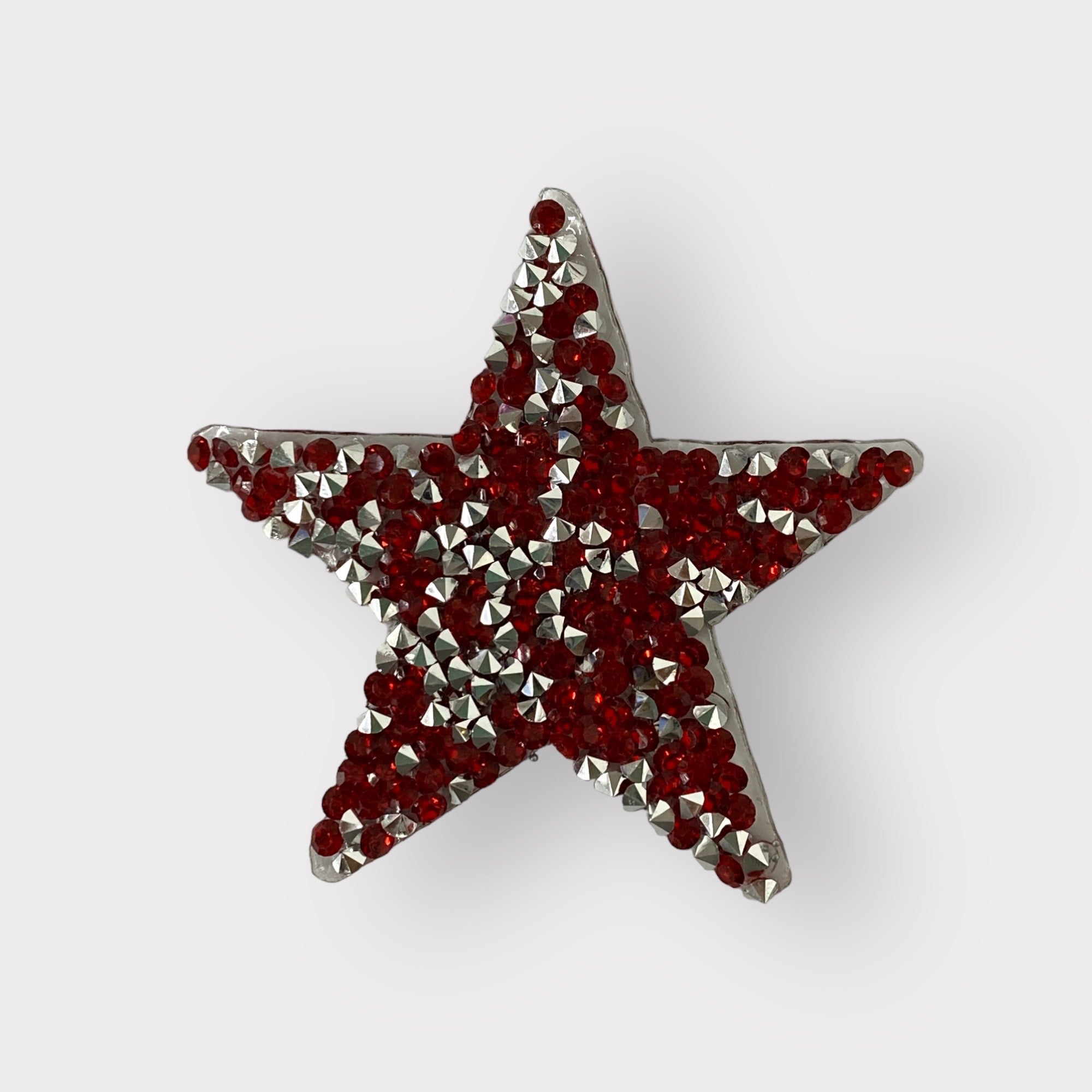 RED RHINESTONE HAT PATCH - Lucky and Blessed Life LLC / L&B Life