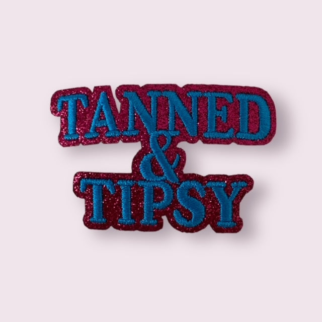 TANNED AND TIPSY HAT PATCH