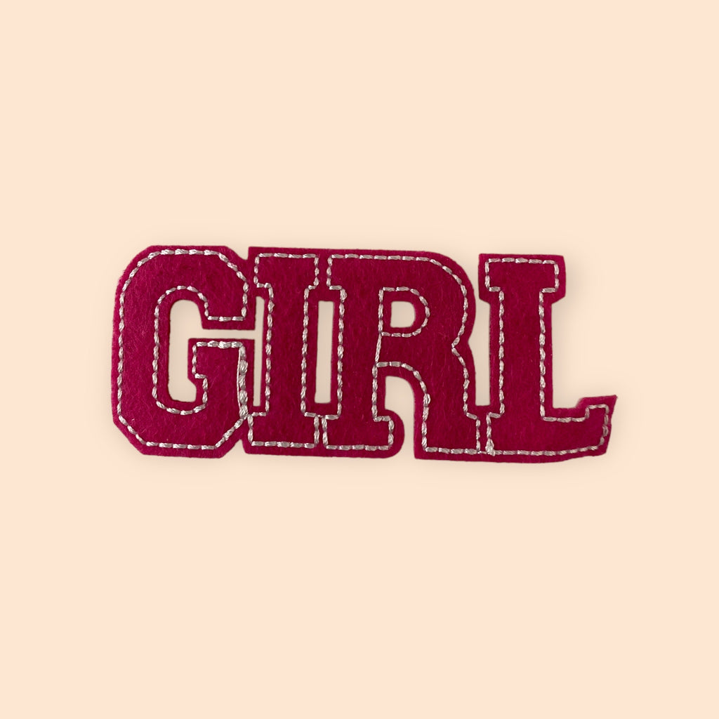 GIRL HAT PATCH