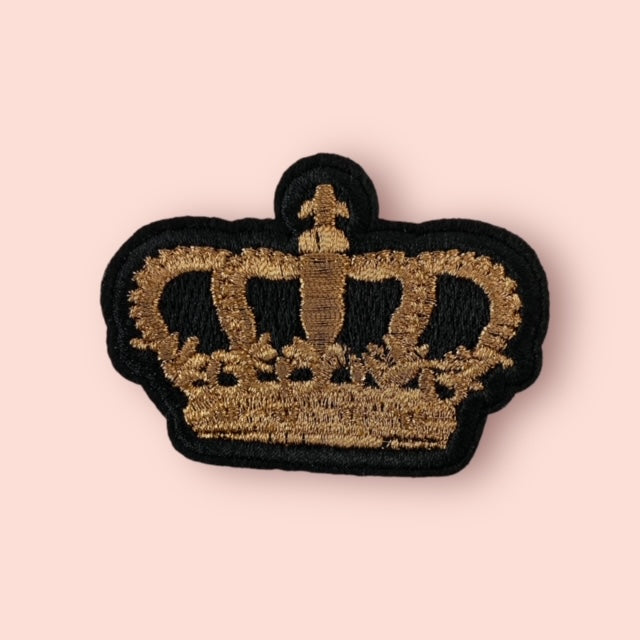 CROWN SIGN HAT PATCH