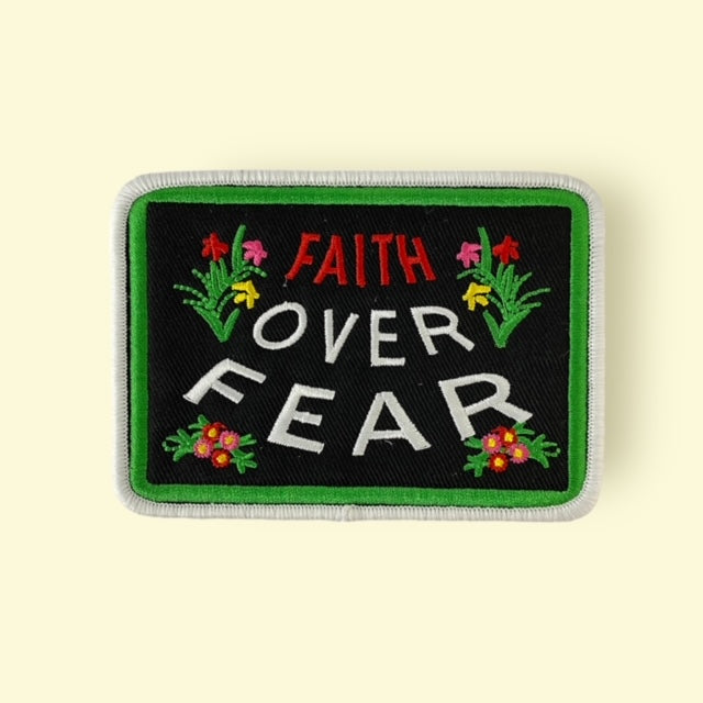 FAITH OVER FEAR HAT PATCH