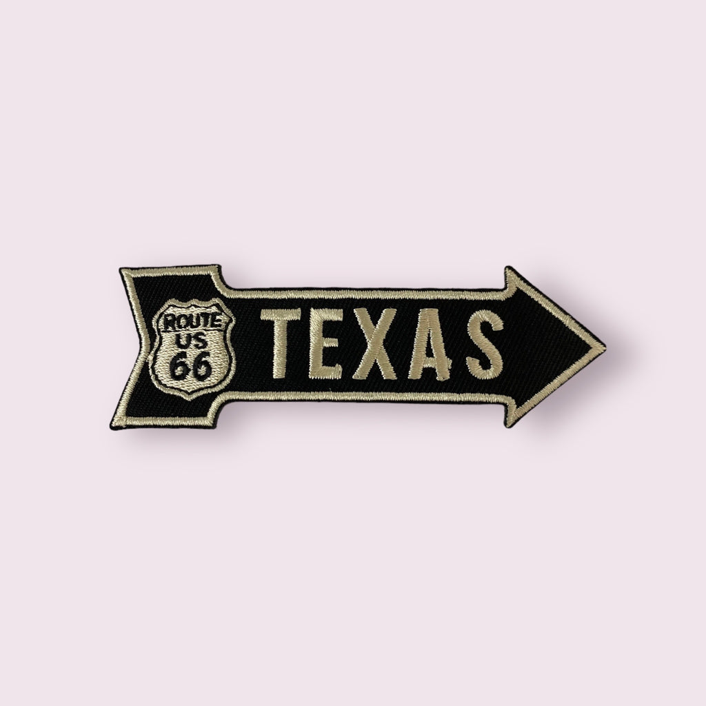 TEXAS ARROW HAT PATCH