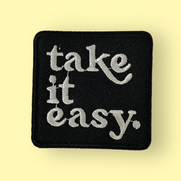 TAKE IT EASY HAT PATCH