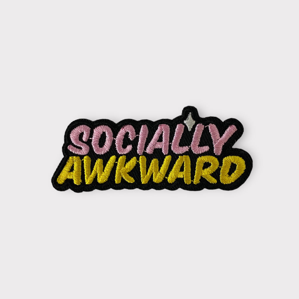 SOCIALLY AWKWARD HAT PATCH