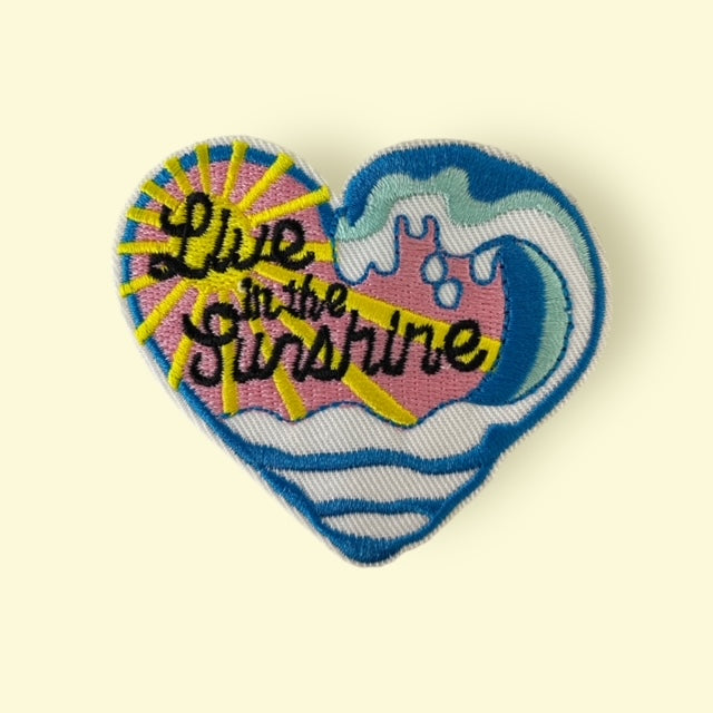 LIVE IN THE SUNSHINE HAT PATCH