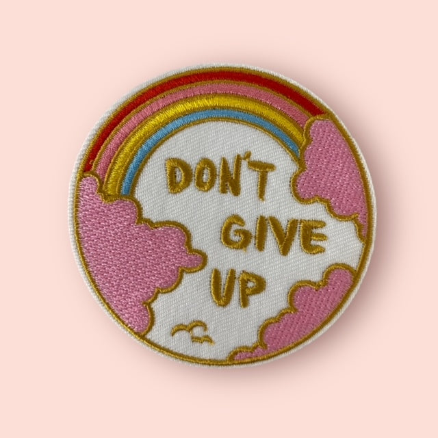 DONT GIVE UP HAT PATCH