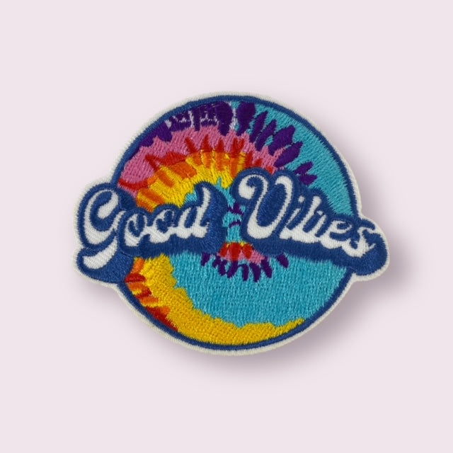 GOOD VIBES HAT PATCH