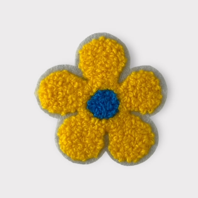 YELLOW FLOWER HAT PATCH