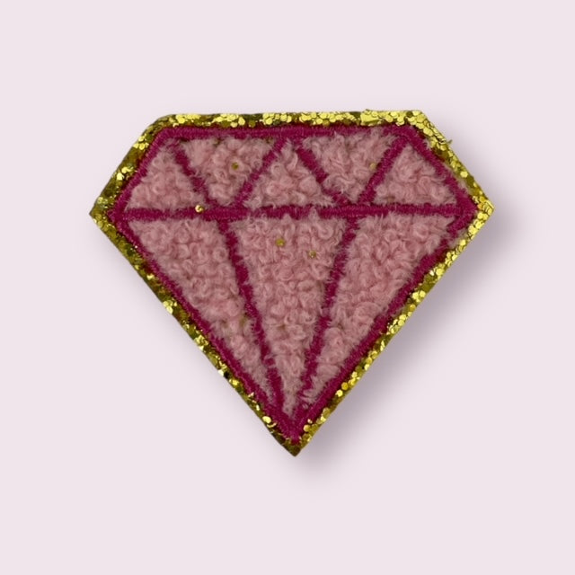 PINK DIAMOND HAT PATCH