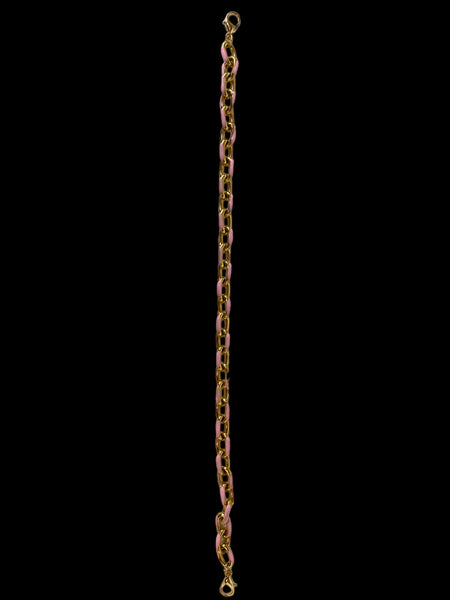 PINK LINK HAT CHAIN