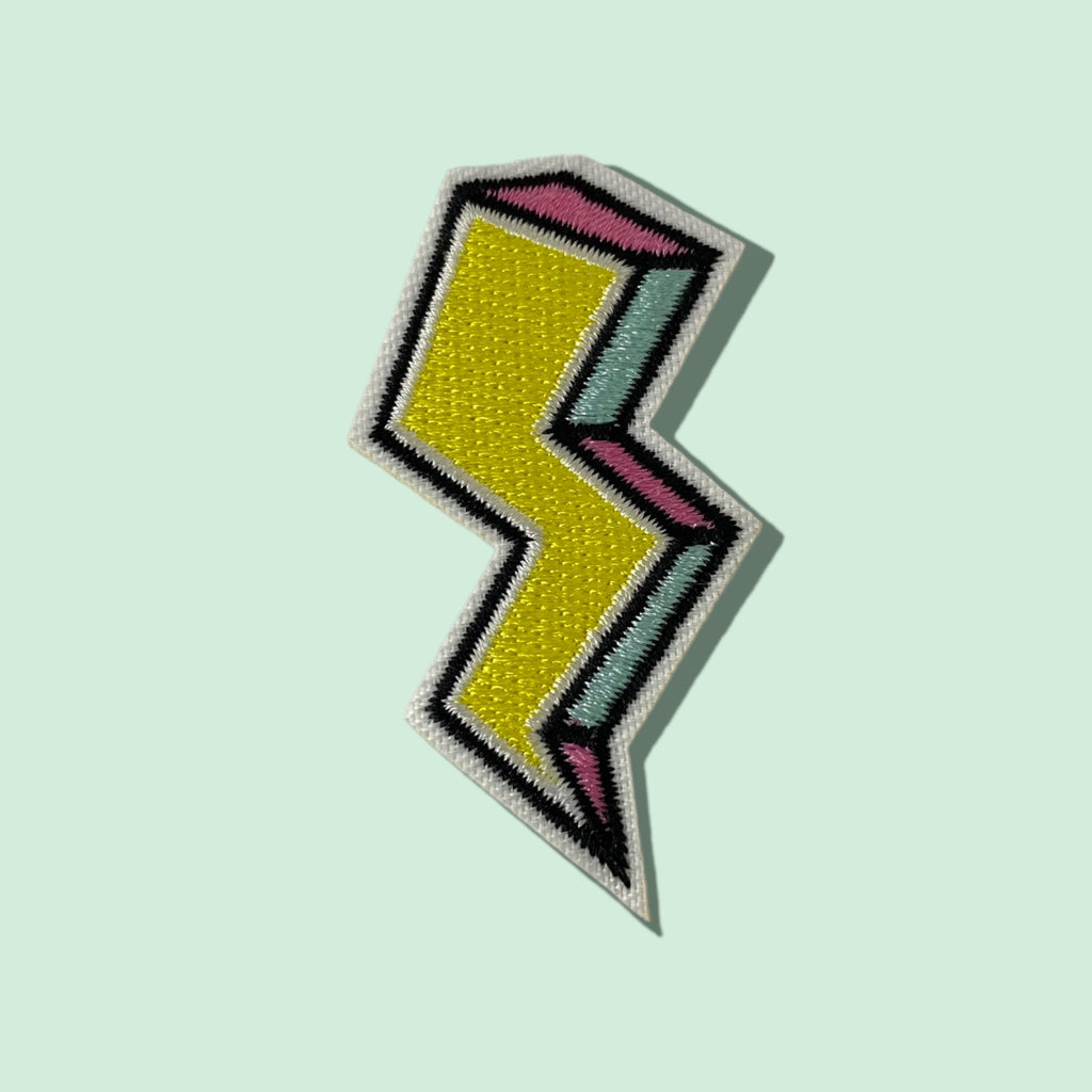 NEON BOLT HAT PATCH