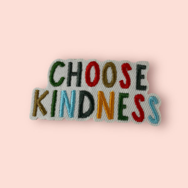 CHOOSE KINDNESS HAT PATCH