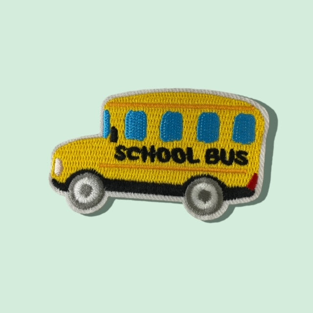 SCHOOL BUS HAT PATCH