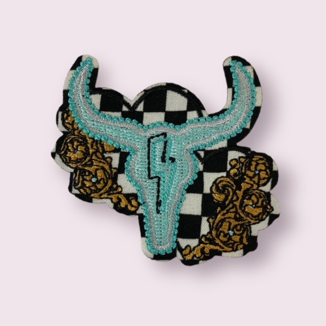 CHECKERS STERR BOLT HAT PATCH