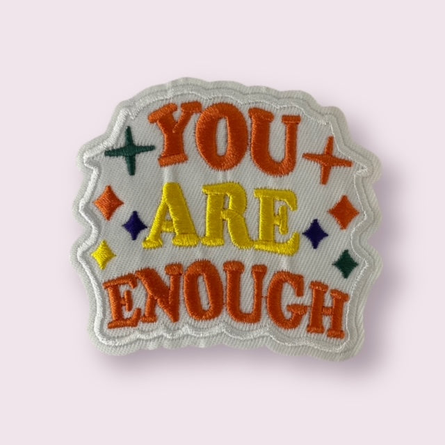 YOU ARE ENOUGH HAT PATCH