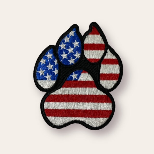 AMERICA DOG PAW HAT PATCH