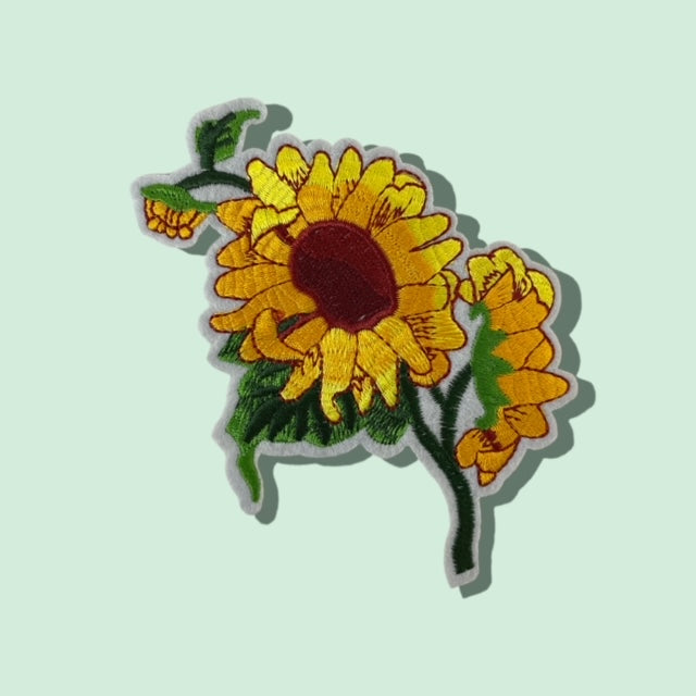 SUNFLOWERS HAT PATCH