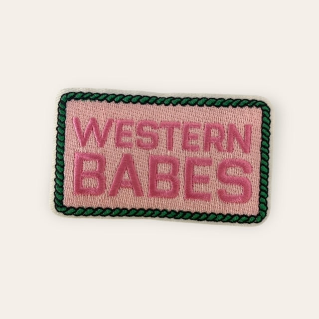 WESTERN BABES HAT PATCH