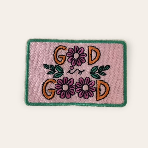 GOD IS GOOD HAT PATCH