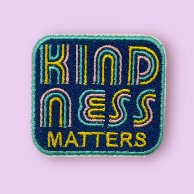 KINDNESS MATTERS HAT PATCH