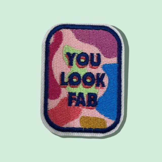 YOU LOOK FAB HAT PATCH