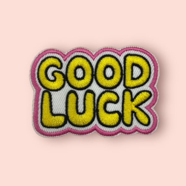 GOOD LUCK HAT PATCH