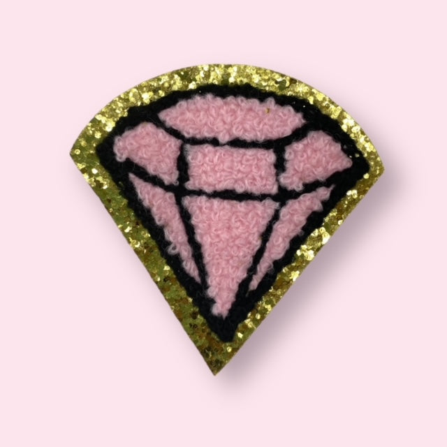 PINK DIAMOND HAT PATCH