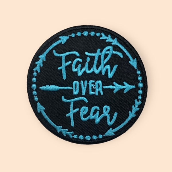 FAITH OVER FEAR HAT PATCH