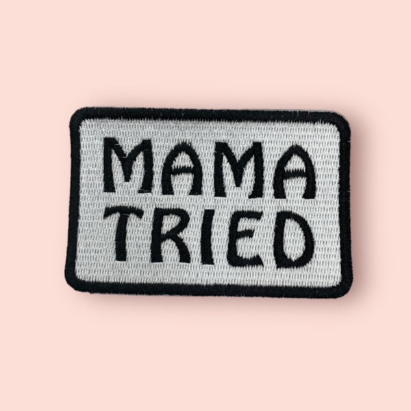 MAMA TRIED HAT PATCH