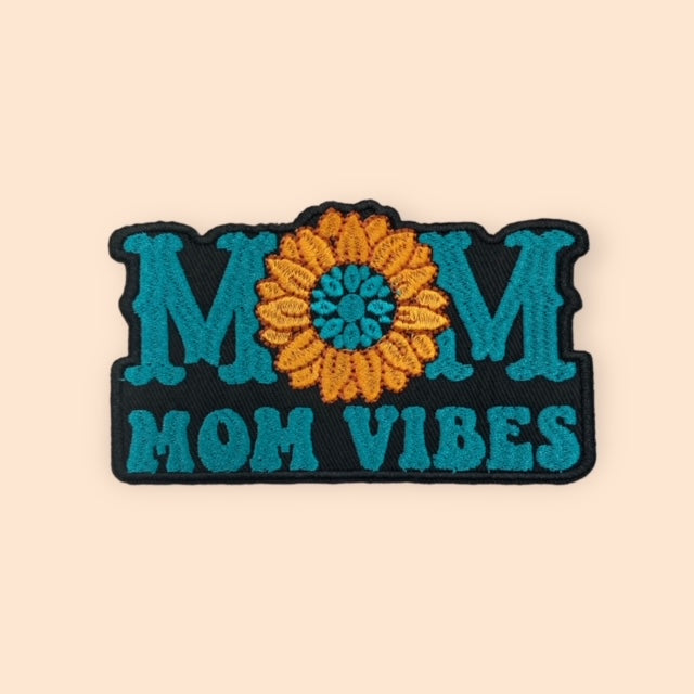 MOM VIBES HAT PATCH