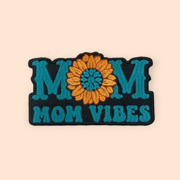 MOM VIBES HAT PATCH