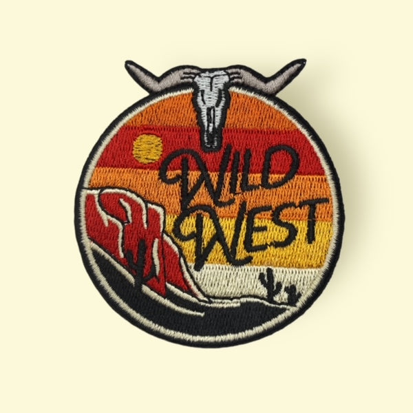 WILD WEST HAT PATCH