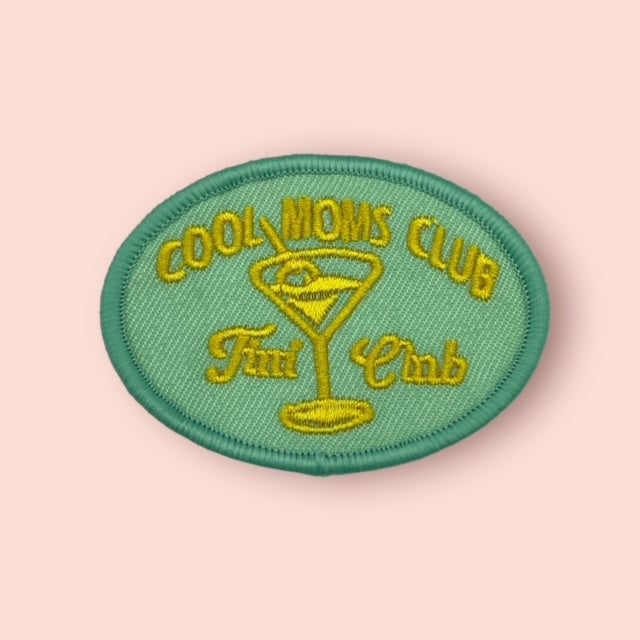 COOL MOM CLUB HAT PATCH